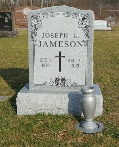 Single upright monuments - Boardman Ohio