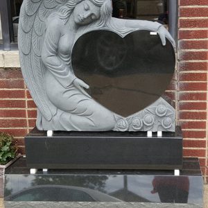 angel monuments and custom headstones in Boardman Ohio