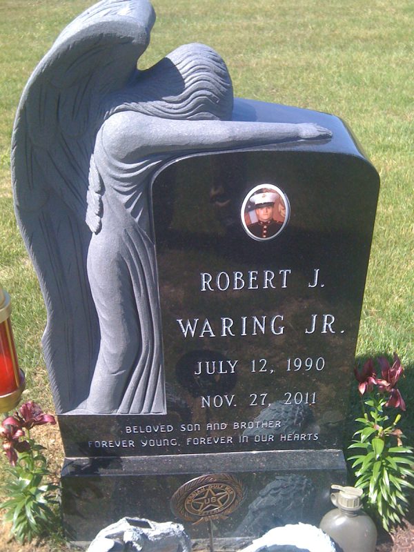 Single upright monuments - Boardman Ohio